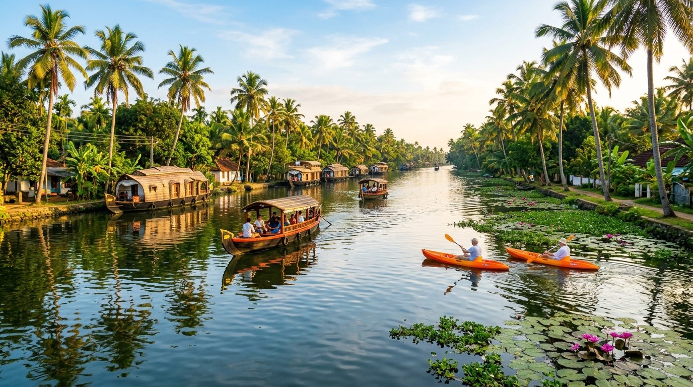 Kayaking in Aleppy